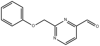 2-PhenoxyMethylpyriMidine-4-carbaldehyde Structure