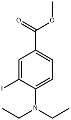 Methyl 4-(diethylaMino)-3-iodobenzoate Structure