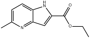 ethyl 5-Methyl-1H-pyrrolo[3,2-b]pyridine-2-carboxylate Structure