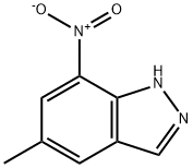 1H-인다졸,5-메틸-7-니트로- 구조식 이미지