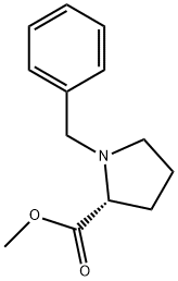 (R)-Methyl 1-benzylpyrrolidine-2-carboxylate Structure