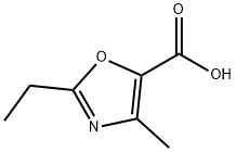 5-Oxazolecarboxylicacid,2-ethyl-4-methyl-(9CI) Structure