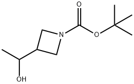 1-Boc-3-(1-hydroxyethyl)-azetidine Structure