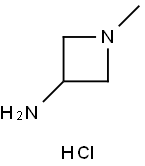 1-메틸아제티딘-3-아민2HCl 구조식 이미지