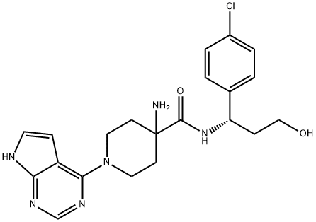 AZD5363 구조식 이미지