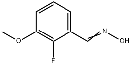 2-fluoro-3-methoxybenzaldehyde oxime 구조식 이미지
