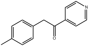 2-(4-Methylphenyl)-1-(4-pyridinyl)-ethanone 구조식 이미지