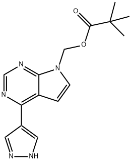1146629-77-7 [4-(1H-Pyrazol-4-yl)-7H-pyrrolo[2,3-d]pyrimidin-7-yl]methyl pivalate