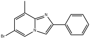 6-broMo-8-Methyl-2-phenylH-iMidazo[1,2-a]pyridine Structure