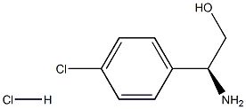 (2S)-2-AMINO-2-(4-CHLOROPHENYL)ETHANOL HCL Structure