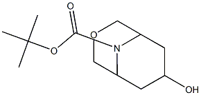 endo-9-Boc-7-hydroxy-3-oxa-9-azabicyclo[3.3.1]nonane 구조식 이미지