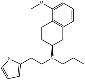 (S)-5-Methoxy-N-propyl-N-(2-(thiophen-2-yl)ethyl)-1,2,3,4-tetrahydronaphthalen-2-aMine 구조식 이미지