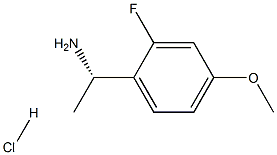 (S)-1-(2-Fluoro-4-Methoxyphenyl)ethanaMine hydrochloride Structure