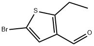 5-BroMo-2-ethylthiophene-3-carbaldehyde Structure