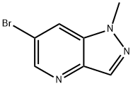 6-브로모-1-메틸-1H-피라졸로[4,3-b]피리딘 구조식 이미지