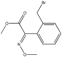 (E)-Methyl-2-(2-broMoMethylphenyl)-2-MethoxyiMinoacetate 구조식 이미지