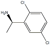 (1R)-1-(2,5-디클로로페닐)에탄아민 구조식 이미지