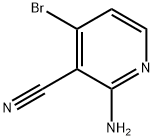 2-AMino-4-broMo-3-pyridinecarbonitrile Structure