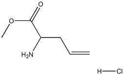 Methyl 2-aMinopent-4-enoate hydrochloride 구조식 이미지