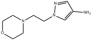 1-(2-Morpholin-4-yl-ethyl)-1H-pyrazol-4-ylaMine Structure