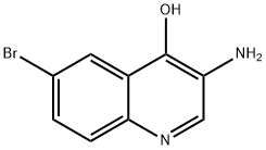 6-BroMo-3-AMino-4-quinolinol Structure