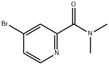 4-broMo-N,N-diMethylpicolinaMide Structure