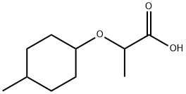 2-(4-Methylcyclohexyloxy)propanoic acid Structure