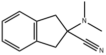 2-(diMethylaMino)-2,3-dihydro-1H-indene-2-carbonitrile Structure