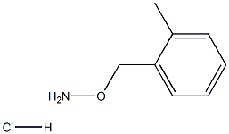 HydroxylaMine, O-[(2-Methylphenyl)Methyl]-, hydrochloride 구조식 이미지
