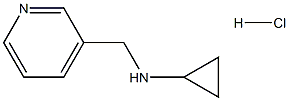 N-(pyridin-3-ylMethyl)cyclopropanaMine hydrochloride Structure