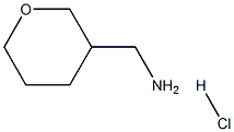 (tetrahydro-2H-pyran-3-yl)MethanaMine hydrochloride 구조식 이미지