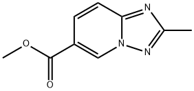 Methyl 2-Methyl-[1,2,4]triazolo[1,5-a]pyridine-6-carboxylate Structure