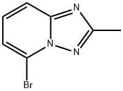 5-BroMo-2-메틸-[1,2,4]트라이아졸로[1,5-a]피리딘 구조식 이미지