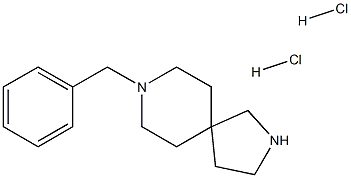 2,8-디아자스피로[4.5]데칸,8-(페닐메틸)-,염산염(1:2) 구조식 이미지