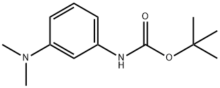 tert-Butyl (3-(diMethylaMino)phenyl)carbaMate Structure