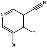 5-BroMo-4-chloronicotinonitrile Structure
