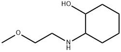 2-((2-Methoxyethyl)aMino)cyclohexanol 구조식 이미지