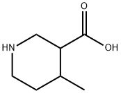 4-Methylpiperidine-3-carboxylic acid Structure