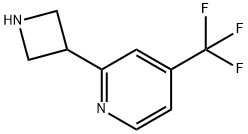 2-(azetidin-3-yl)-4-(trifluoroMethyl)pyridine dihydrochloride 구조식 이미지