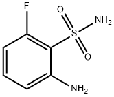 2-AMino-6-fluorobenzenesulfonaMide Structure