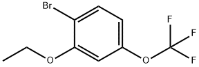 1-broMo-2-ethoxy-4-(trifluoroMethoxy)benzene Structure