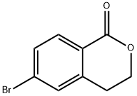 6-broMo-3,4-dihydroisochroMen-1-one 구조식 이미지