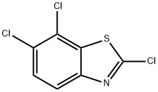 2,6,7-Trichlorobenzothiazole Structure