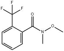 N-Methoxy-N-Methyl-2-(trifluoroMethyl)benzaMide Structure