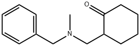 2-[(N-Benzyl-N-Methyl)aMinoMethyl]cyclohexanone 구조식 이미지