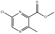 Methyl 6-chloro-3-Methylpyrazine-2-carboxylate Structure