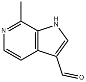 7-Methyl-6-azaindole-3-carbaldehyde Structure