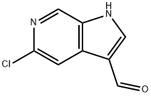 5-Chloro-6-azaindole-3-carboxaldehyde Structure