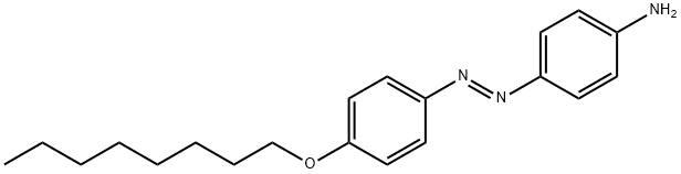 4-[(1E)-2-[4-(Octyloxy)phenyl]diazenyl]-benzenamine Structure