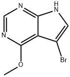 5-BroMo-4-Methoxy-7H-pyrrolo[2,3-d]pyriMidine Structure